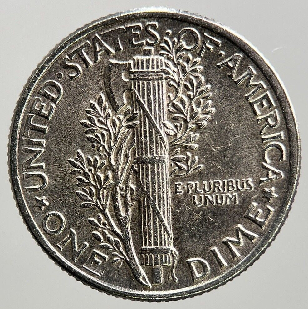1941 US USA Mercury Dime Silver Coin | Very High Grade | a284