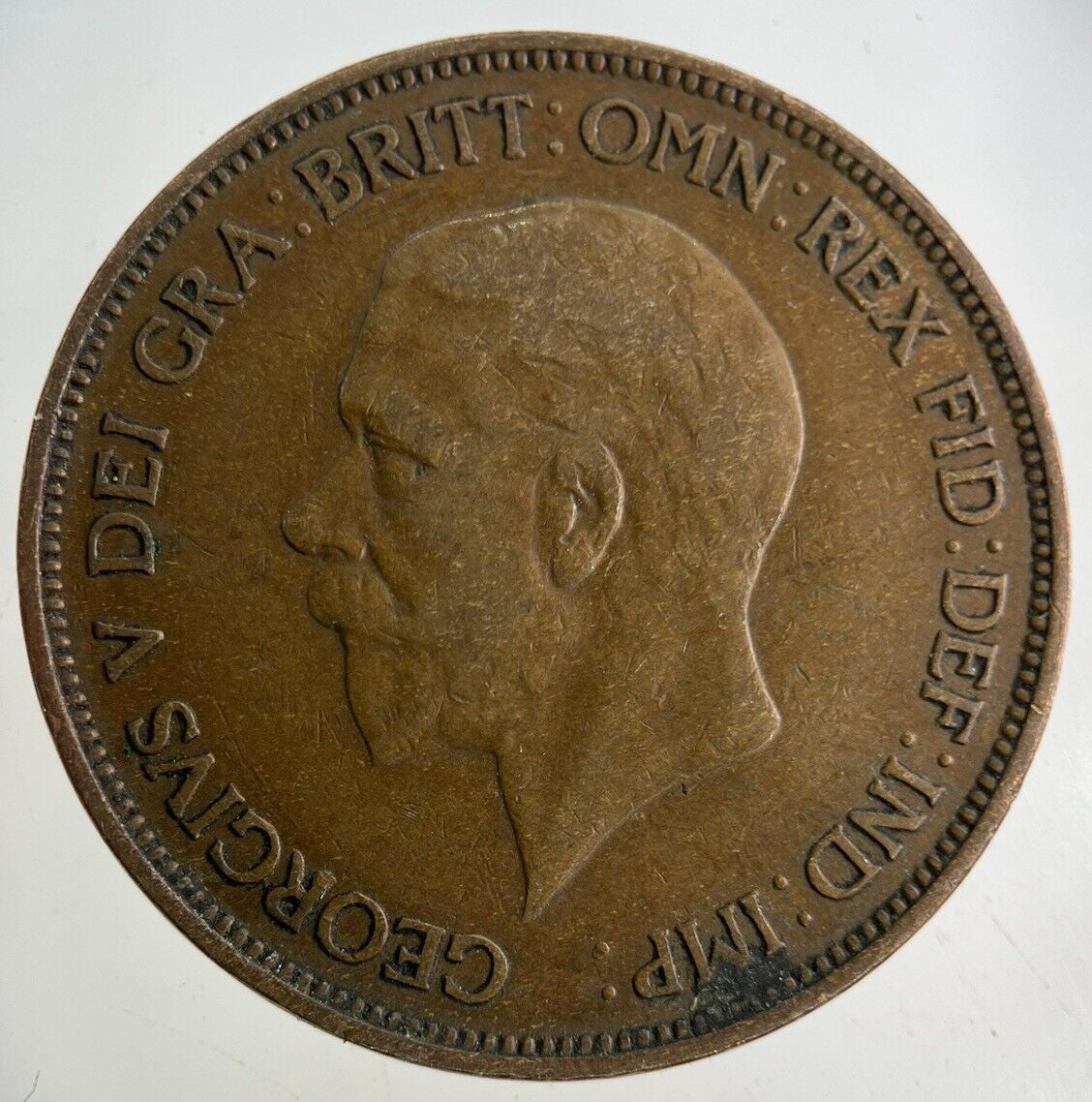 1936 George V One Penny Coin | Fine Collectable Grade