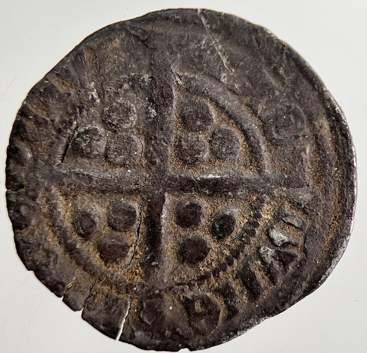 1279-1307 Edward I 1st Medieval Hammered Silver Penny Coin | a8918