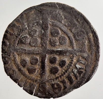1279-1307 Edward I 1st Medieval Hammered Silver Penny Coin | a8918