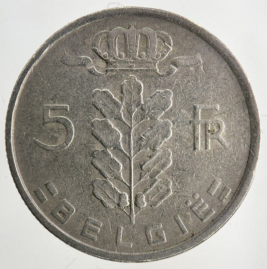 1950 Belgium 5 Franc Coin | Fine Collectable Grade