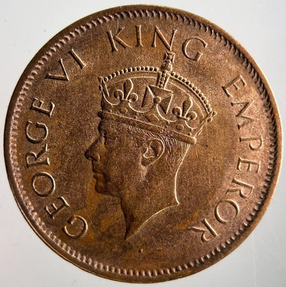 1940 India Quarter 1/4 Anna Coin | Very High Grade | a4126