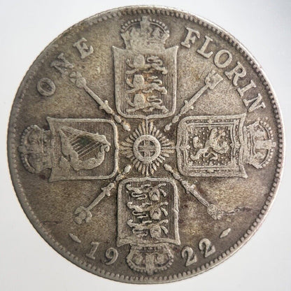 1922 George V Florin Silver Coin | Collectable Grade | a4221