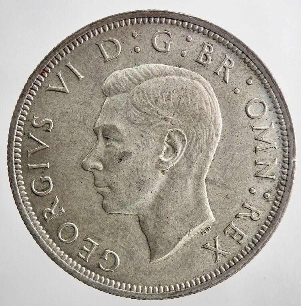 1946 George VI Half - Crown Silver Coin | Very High Grade
