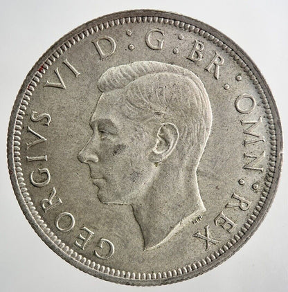 1946 George VI Half - Crown Silver Coin | Very High Grade