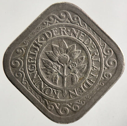1939 Netherlands 5 Cents Coin | Fine Collectable Grade