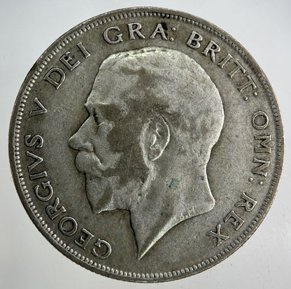 1922 George V Half - Crown Silver Coin | Very High Grade