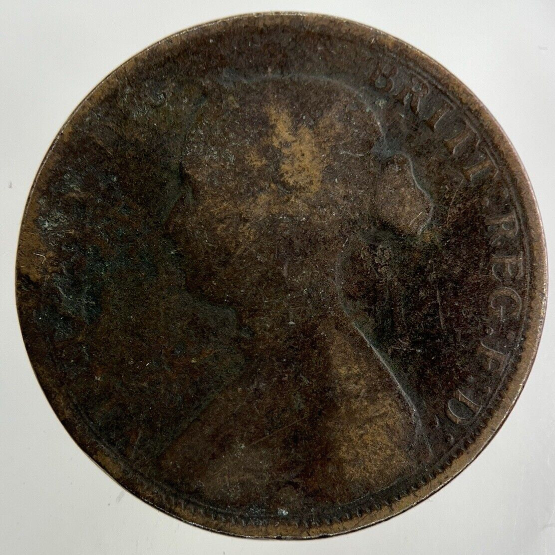 1864 Victoria Half-Penny Coin | Collectable Grade