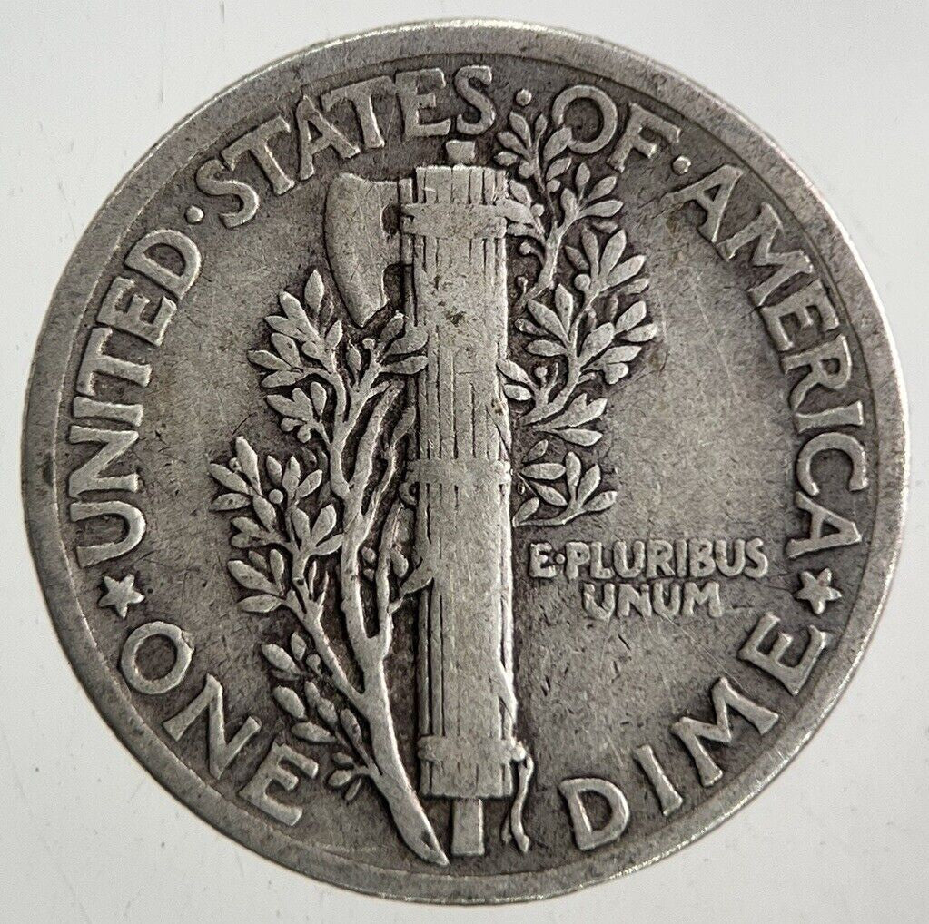 1941 US USA Mercury Dime Silver Coin | Fine Collectable Grade