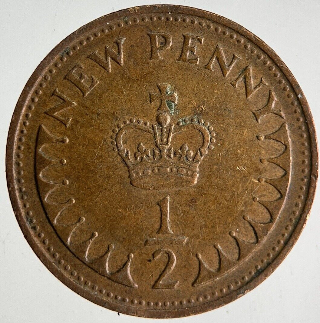 1971 Elizabeth II 2nd New Half - Penny Coin | Very High Grade