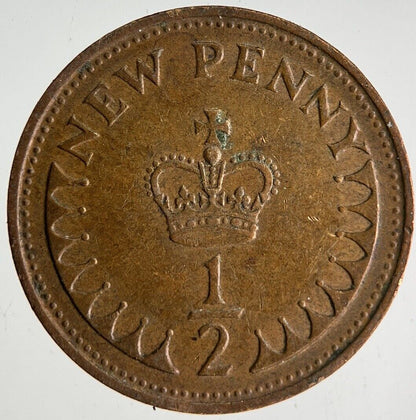 1971 Elizabeth II 2nd New Half - Penny Coin | Very High Grade