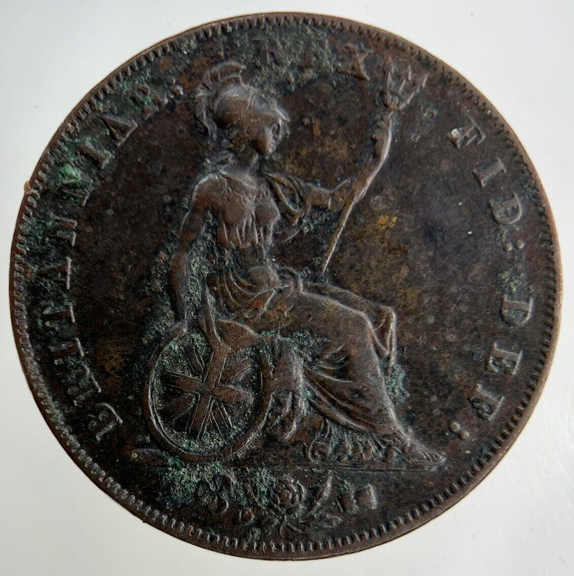 1826 George IV Half-Penny Coin | Very High Grade
