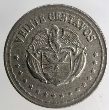 1964 Colombia 20 Centavos Coin | Very High Grade