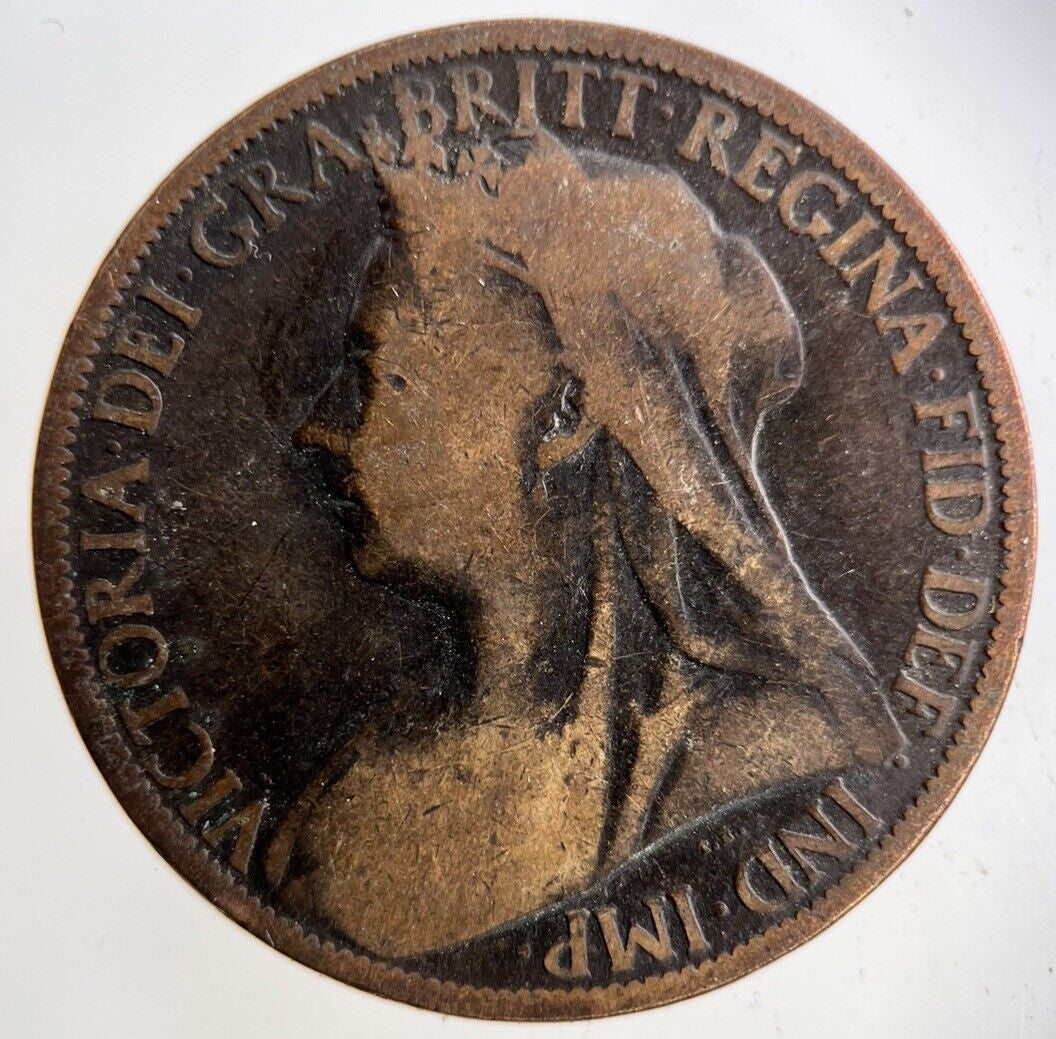 1899 Victoria One Penny Coin | Collectable Grade