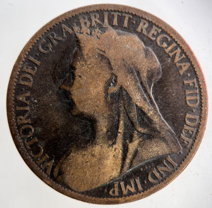 1899 Victoria One Penny Coin | Collectable Grade