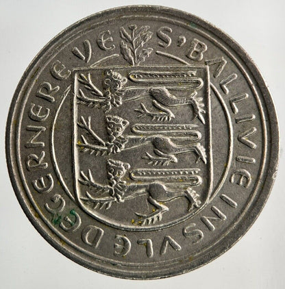 1968 Guernsey 5p Five - Pence Coin | Fine Collectable Grade