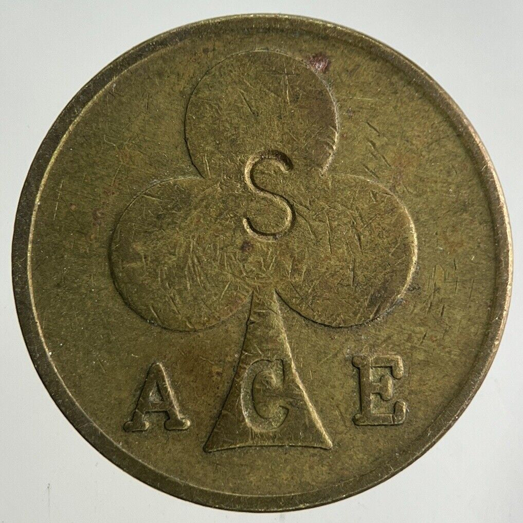 Old Vintage Ace London Bikers Cafe Token Coin | Fine Collectable Grade