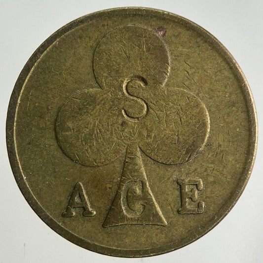 Old Vintage Ace London Bikers Cafe Token Coin | Fine Collectable Grade