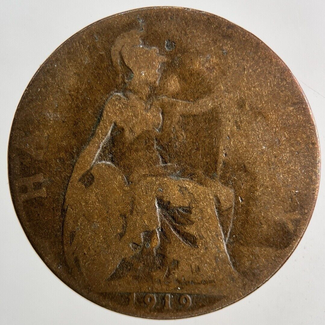 1919 George V Half - Penny Coin | Collectable Grade
