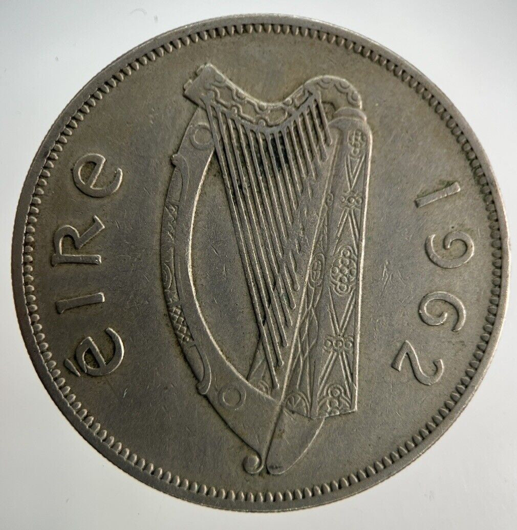1962 Irish Half - Crown Coin | Fine Collectable Grade
