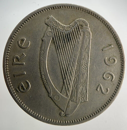 1962 Irish Half - Crown Coin | Fine Collectable Grade