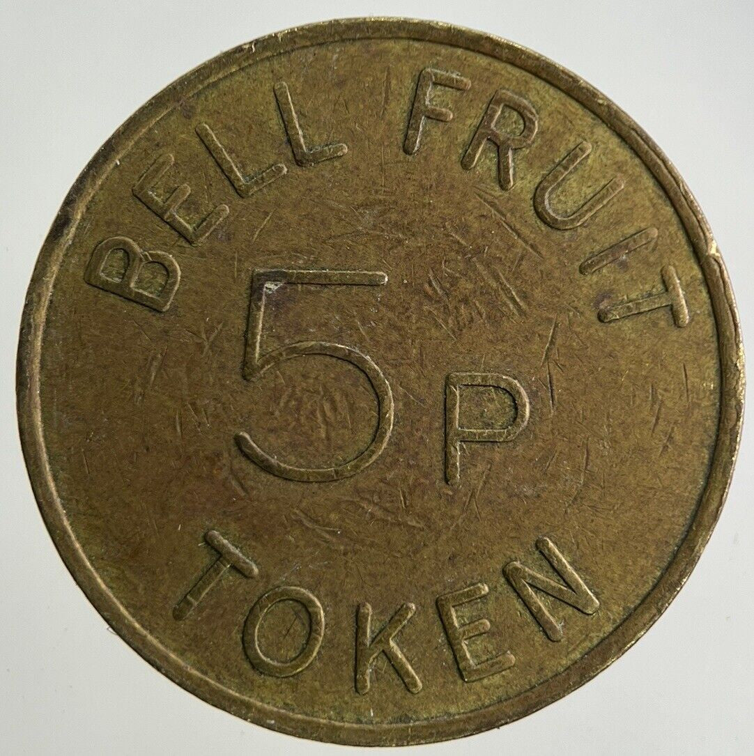 Bell Fruit 5p Token Coin | Fine Collectable Grade