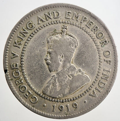 1919 Jamaica George V One Penny Coin | Collectable Grade | a5653