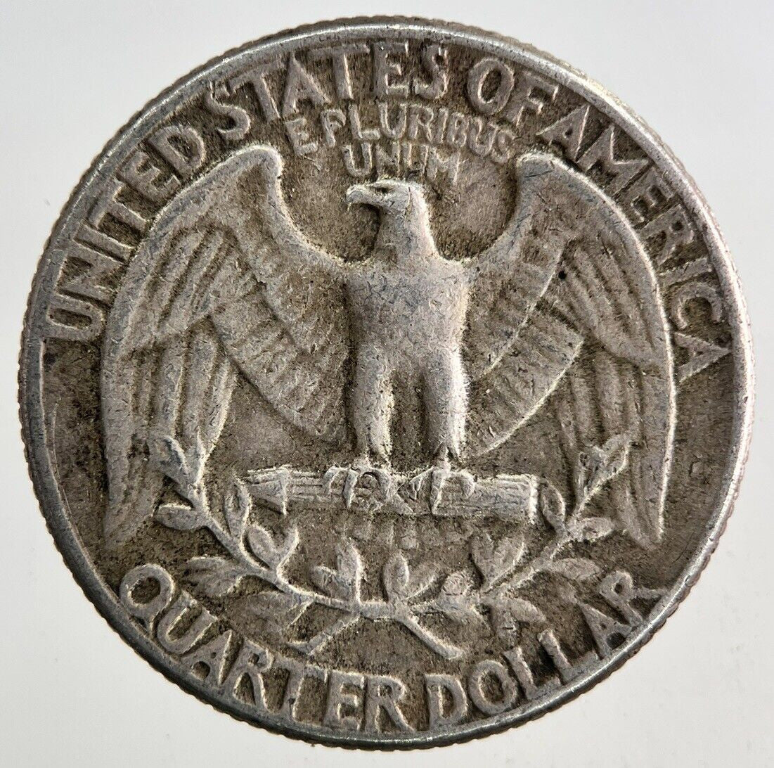 1964 US USA Quarter Dollar Silver Coin | Fine Collectable Grade