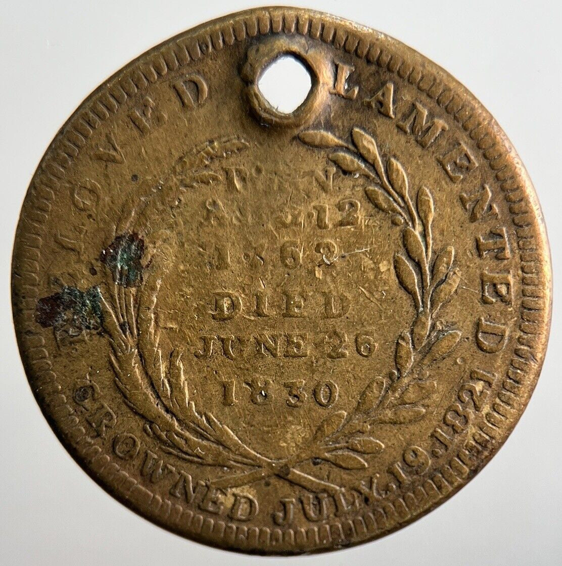 1830 George IV Medal Coin | Collectable Grade | a3268