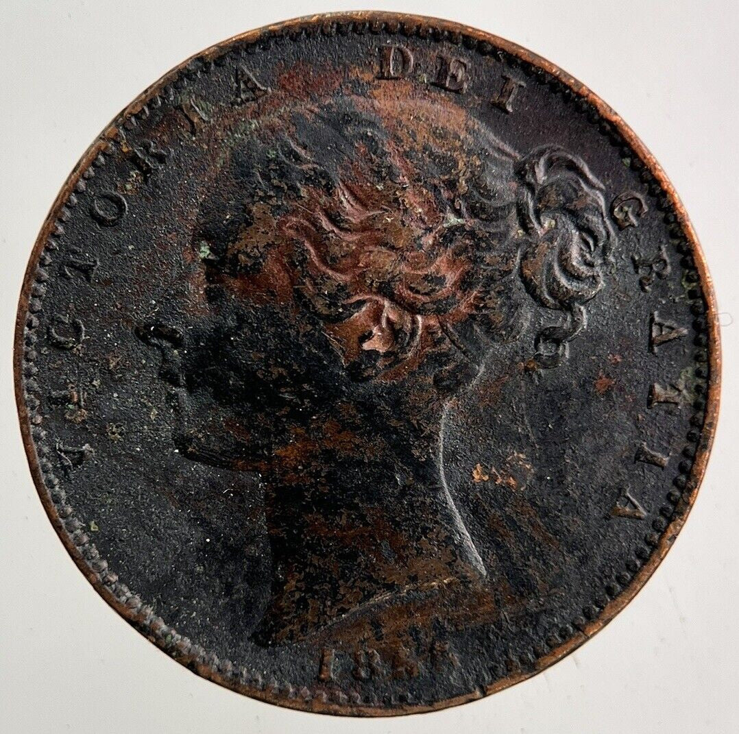 1855 Victoria Farthing Coin | Fine Collectable Grade
