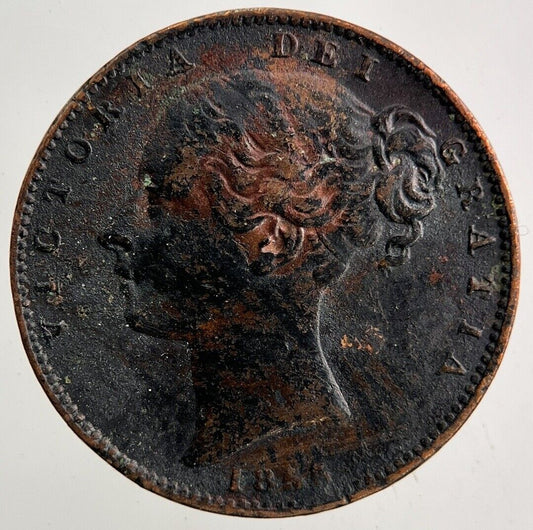 1855 Victoria Farthing Coin | Fine Collectable Grade