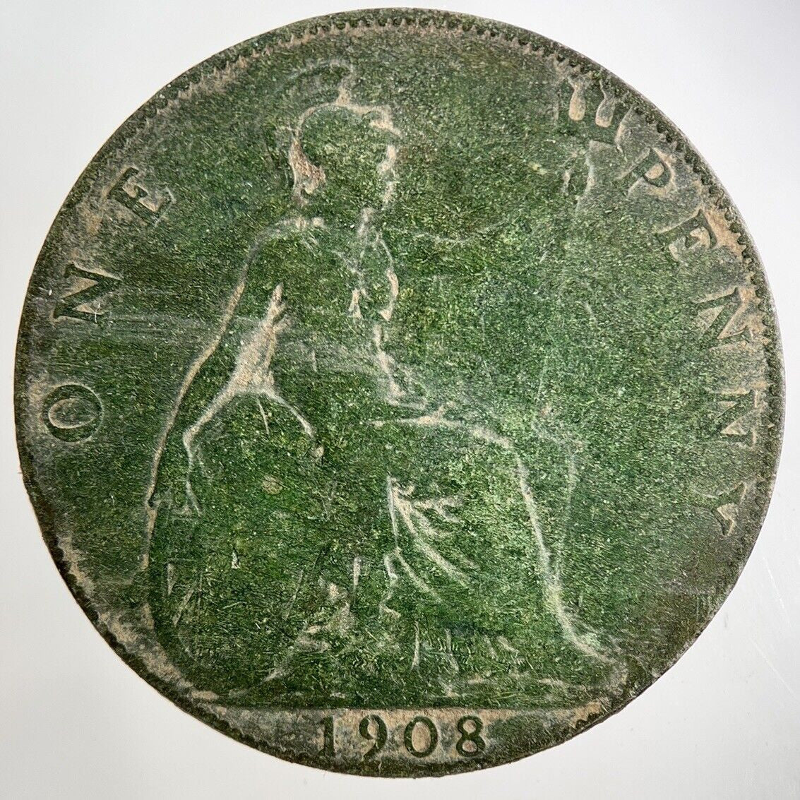 1908 Edward VII One Penny Coin | Collectable Grade