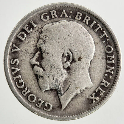 1918 George V Sixpence Silver Coin | Collectable Grade