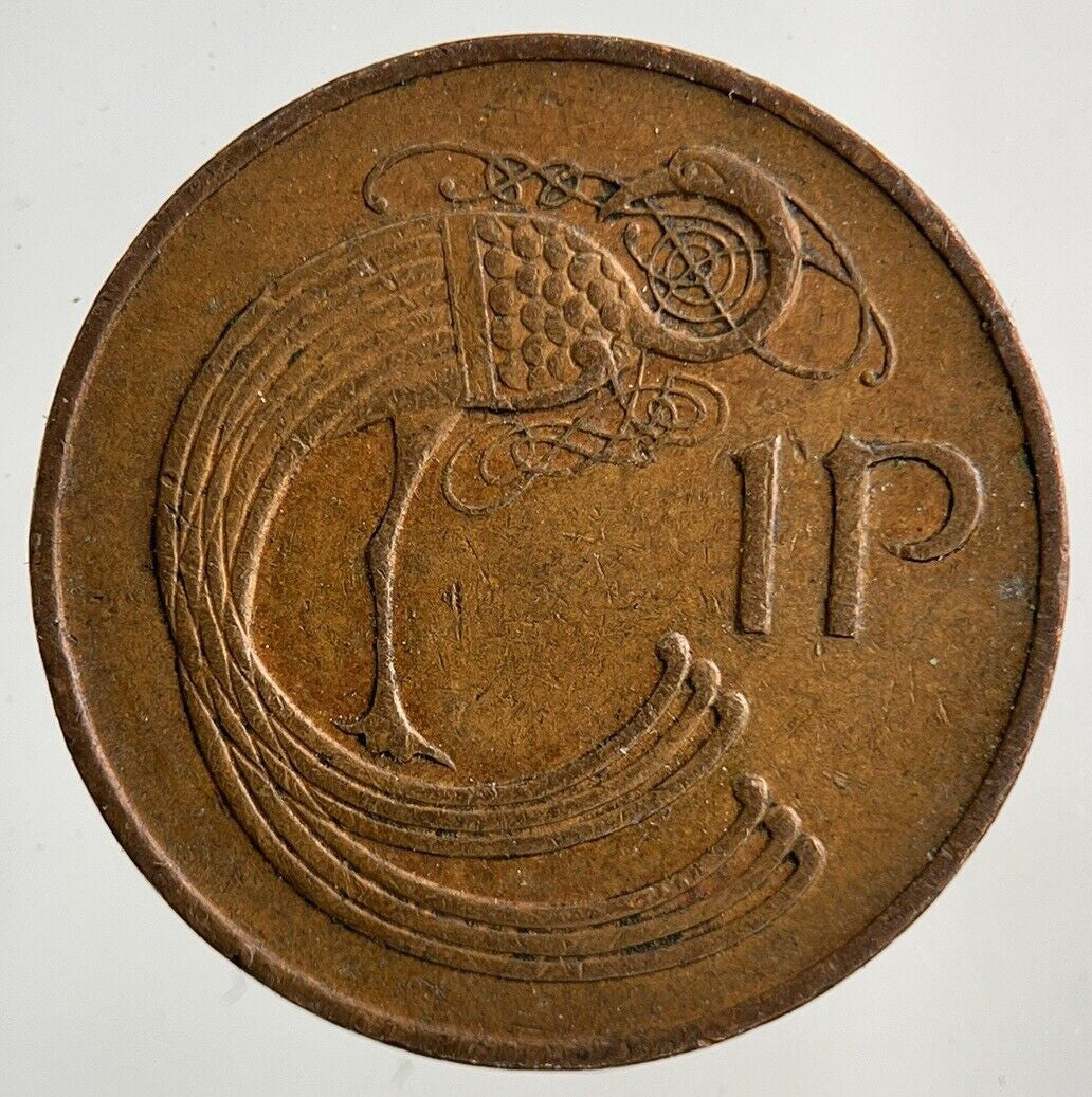 1971 Irish 1p One - Pence Coin | Fine Collectable Grade