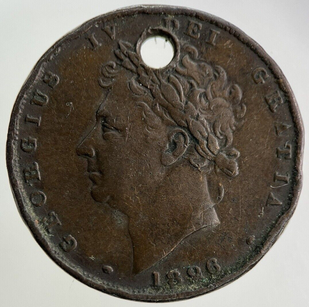 1826 George IV Farthing Coin | Fine Collectable Grade