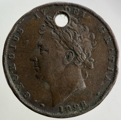1826 George IV Farthing Coin | Fine Collectable Grade