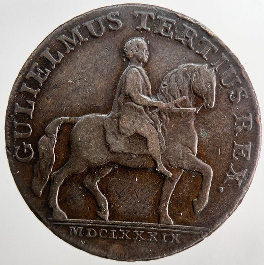 1791 Hull Half - Penny Token Coin | Very High Grade | a6534