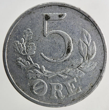 1941 Denmark 5 Ore Coin | Fine Collectable Grade