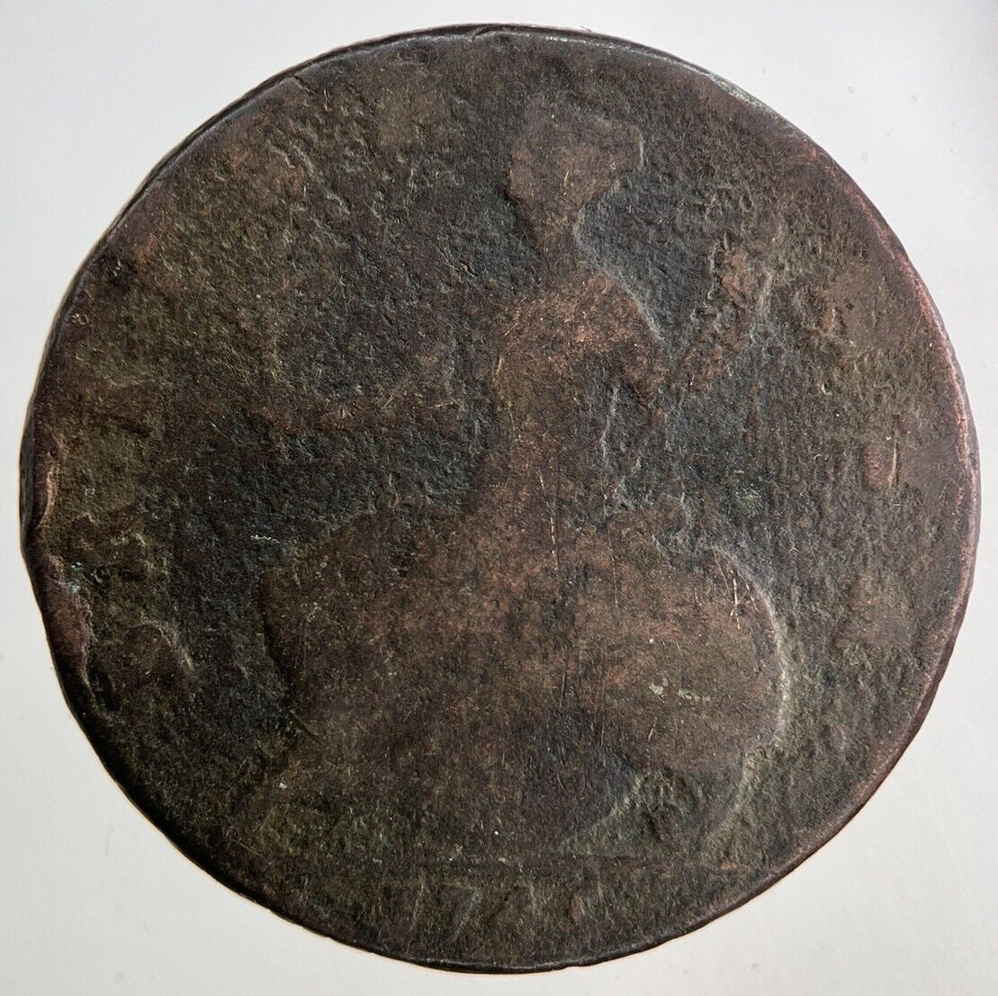1745 George II 2nd Half-Penny Coin | Collectable Grade