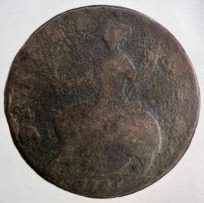 1745 George II 2nd Half-Penny Coin | Collectable Grade