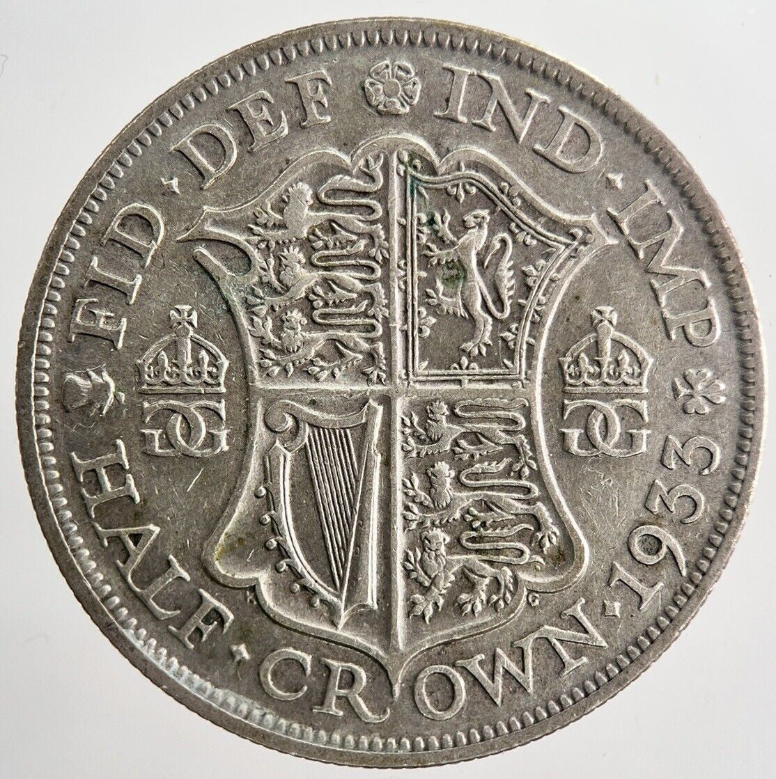 1935 George V Half - Crown Silver Coin | Fine Collectable Grade | a6714