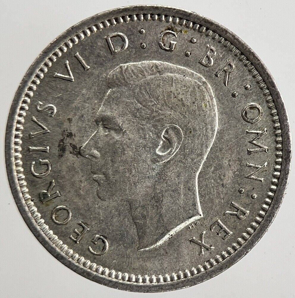 1940 George VI Threepence Silver Coin | Fine Collectable Grade