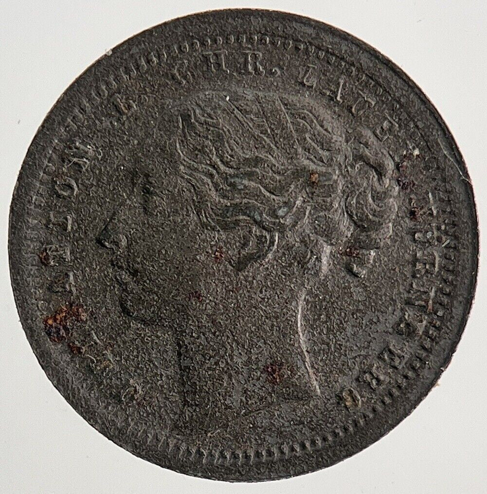 Old Queen Victoria Toy Money Token Coin | Fine Collectable Grade