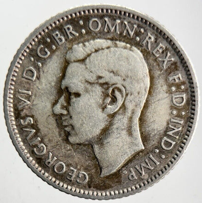 1942 - D Australia Sixpence Silver Coin | Very High Grade | a4619