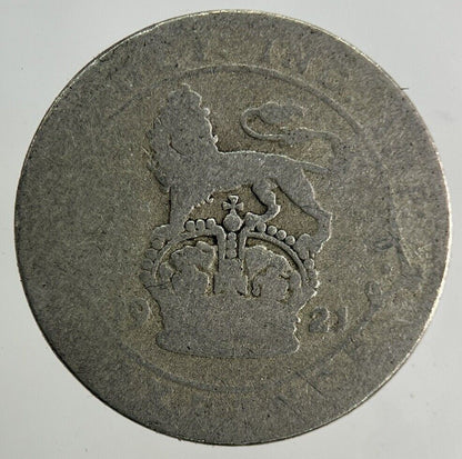 1921 George V Sixpence Silver Coin | Fair Grade