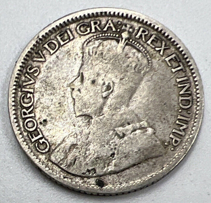 1910 Canadian 10 Cents Silver Coin | Collectable Grade | a1304