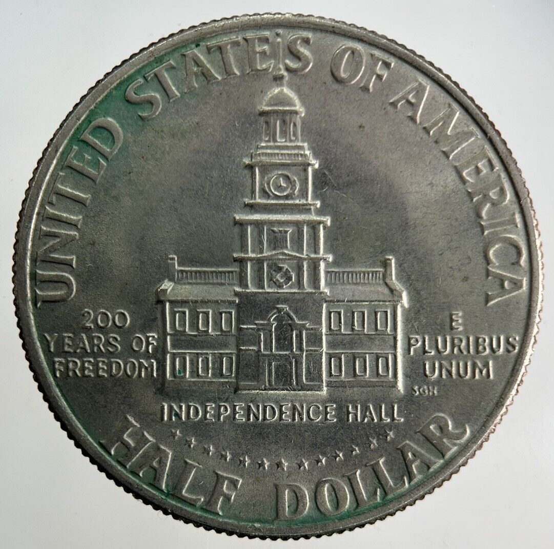 1976 - D US USA Half Dollar Coin | Fine Collectable Grade