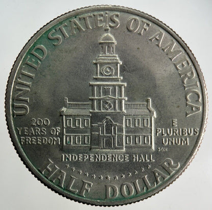 1976 - D US USA Half Dollar Coin | Fine Collectable Grade