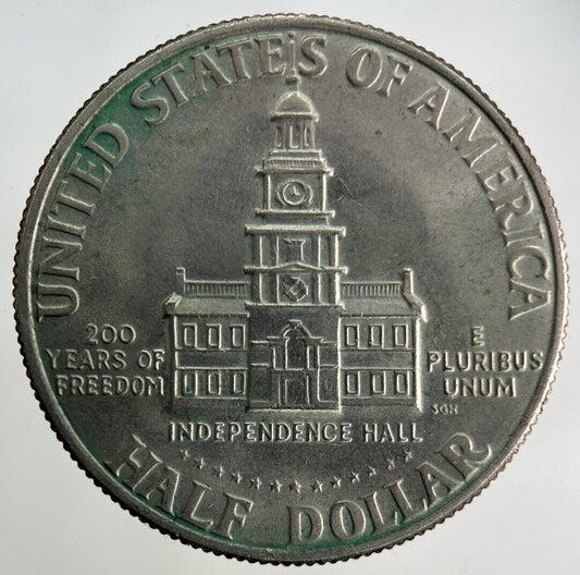 1976 - D US USA Half Dollar Coin | Fine Collectable Grade