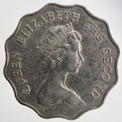 1975 Hong Kong 2 Dollars Coin | Very High Grade